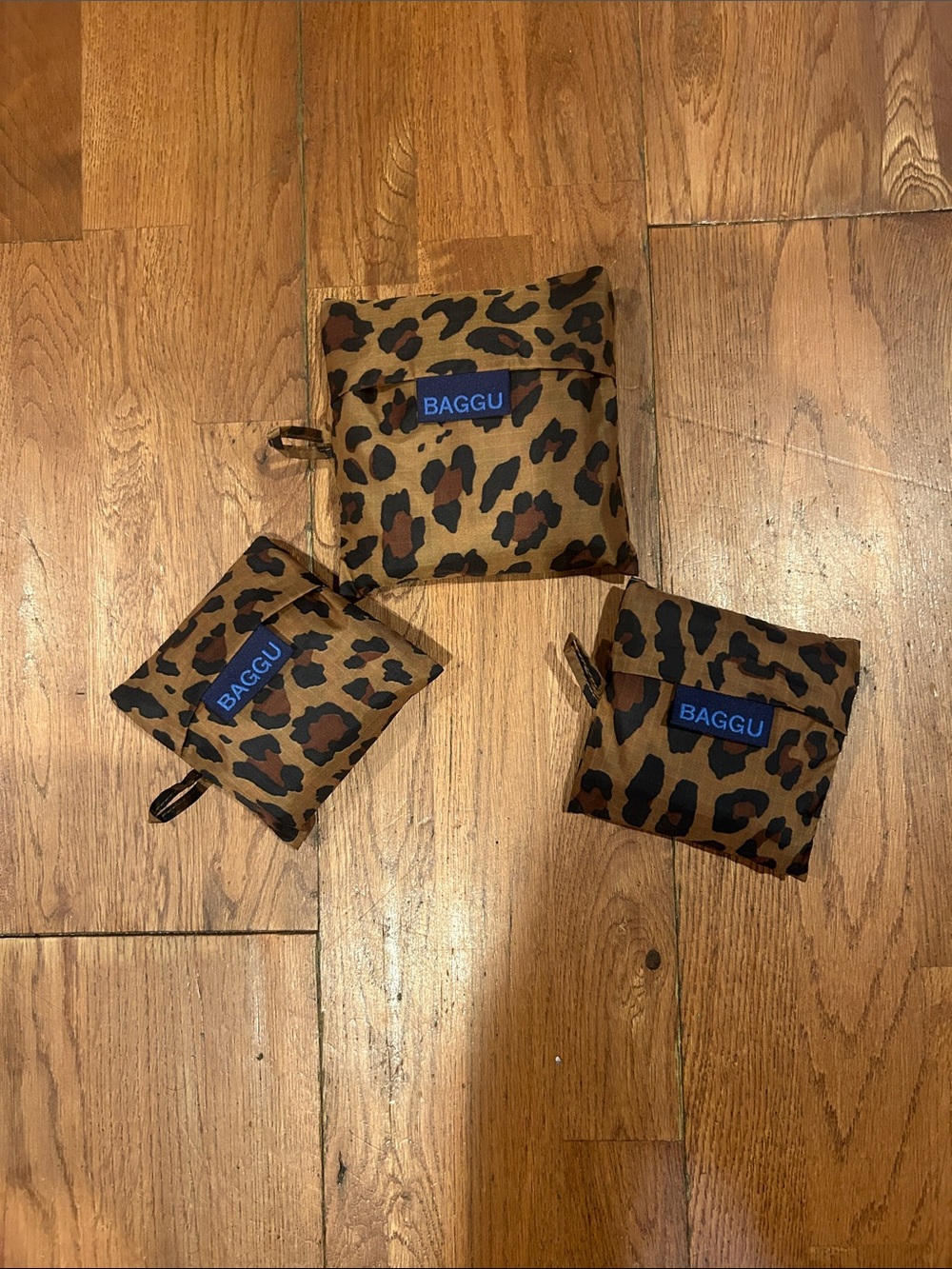 BAGGU Leopard Standard and baby bag set - Picture 6 of 6